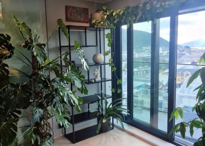 Oasis In The Heart Of - Magnificent View 7th Floor 아파트 트롬쇠